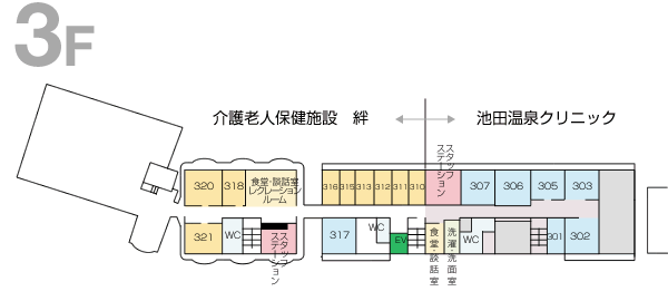 3階フロアマップ